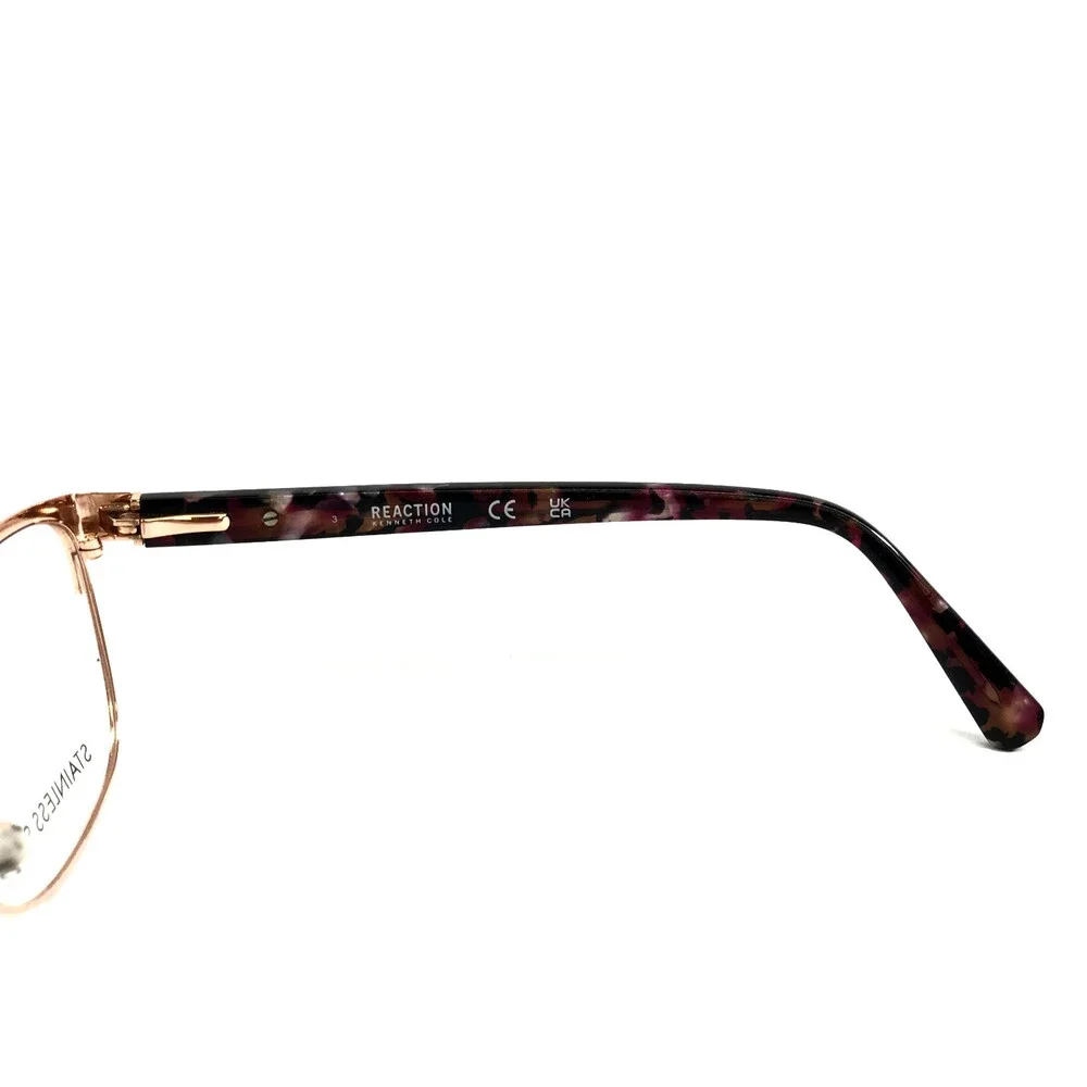 Reaction by Kenneth Cole Eyeglasses Frames KC0959-1 069 Brown Red 52-15-140